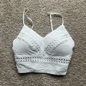 Rebellion White Textured Top